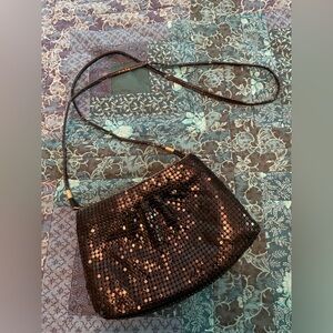 Dressy Metal Link Purse Sparkly